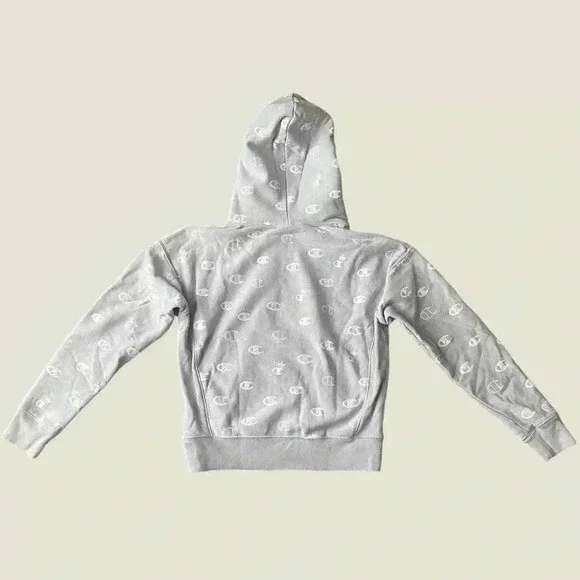 Limited Edition Lilac All Over Print Champion Sweatshirt- Size Small - Picture 5 of 9